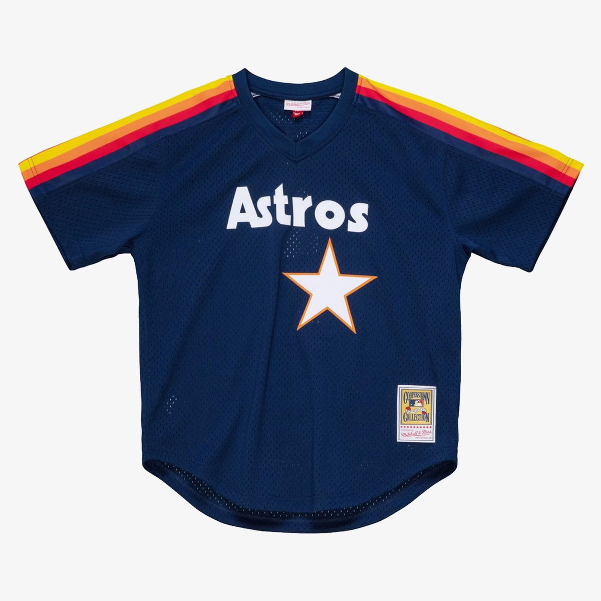 Craig Biggio #7 Houston Astros Men'S 1991 Mesh Limited Batting Practice Jersey - Navy