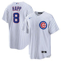 Ian Happ #8 Chicago Cubs Home Limited Jersey - White