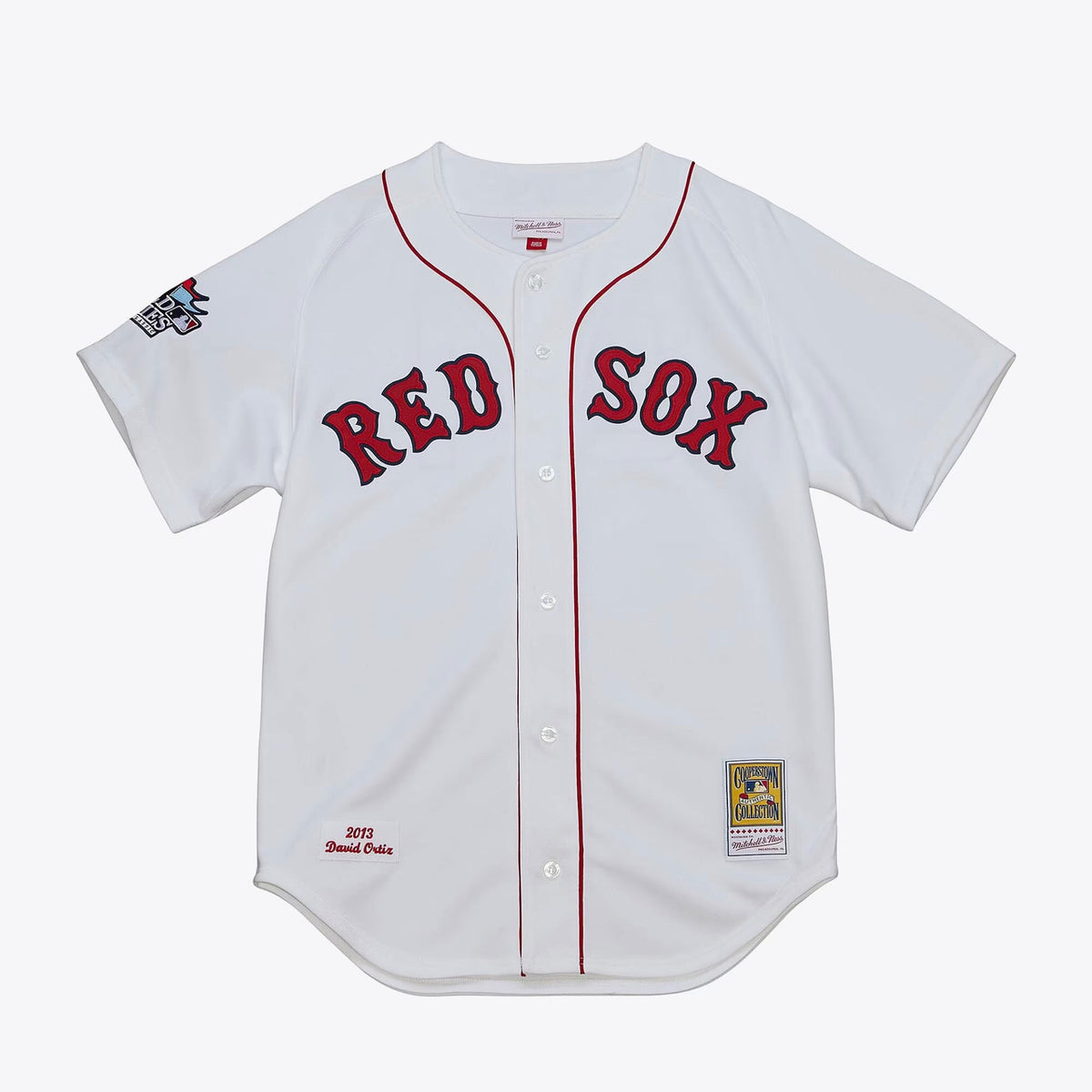 David Ortiz #34 Boston Red Sox 2013 Authentic Jersey - White