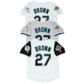 Florida Marlins 1997 Kevin Home Road Alt World Series M 2Xl Limited Jersey - Brown