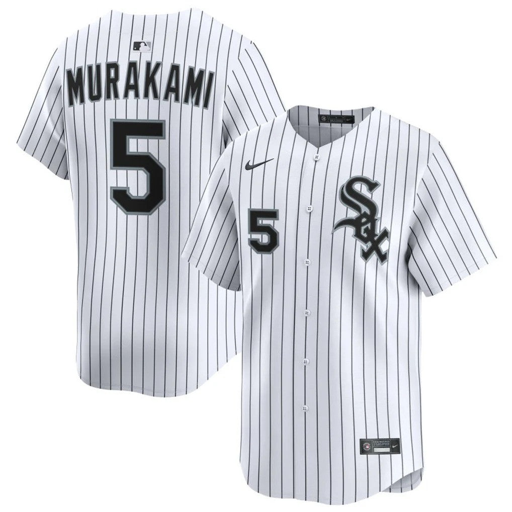 Munetaka Murakami #55 Chicago White Sox Home Limited Jersey - White