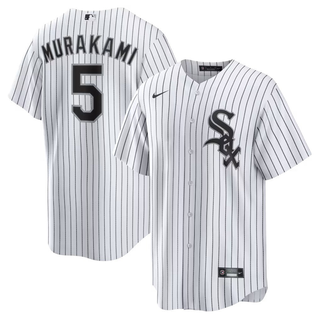 Munetaka Murakami #55 Chicago White Sox Home Limited Player Jersey - White