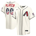 Arizona Diamondbacks 2026 Custom Star Edition Stars Stripes Stadium Limited Jersey - Cream