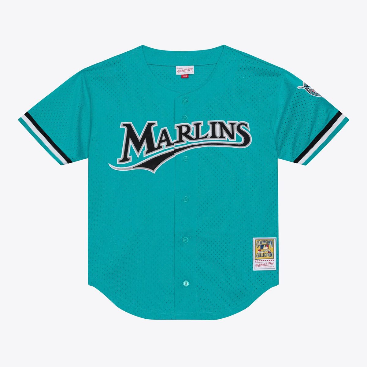 Andre Dawson Florida Marlins 1995 Authentic Player Batting Practice Jersey - Teal