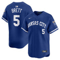 George Brett #5 Kansas City Royals Alternate Limited Jersey - Royal Blue