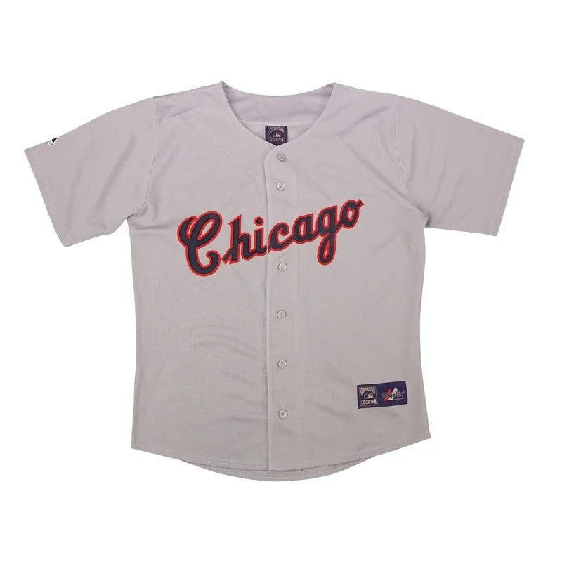 Chicago White Sox 1987 Cooperstown Road Limited Throwback Jersey - Grey