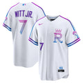 Bobby Witt Jr. #7 Kansas City Royals Nike 2026 City Connect Stadium Limited Jersey - White