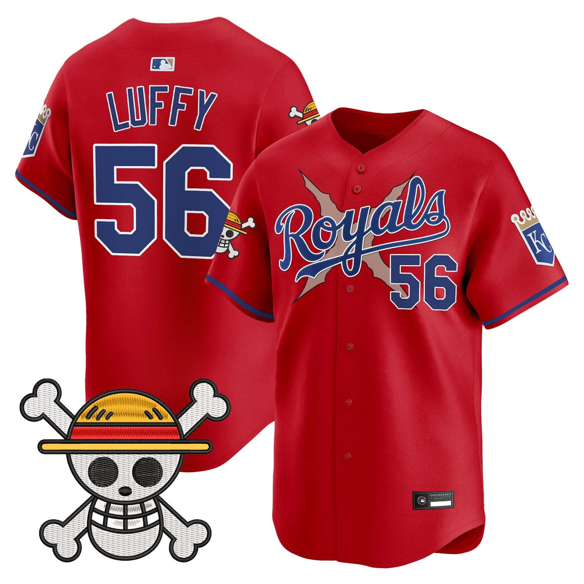 Kansas City Royals Men X One Piece Vapor Premier Limited Jersey