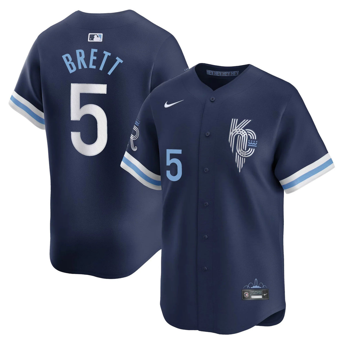 George Brett #5 Kansas City Royals City Connect Limited Jersey - Navy