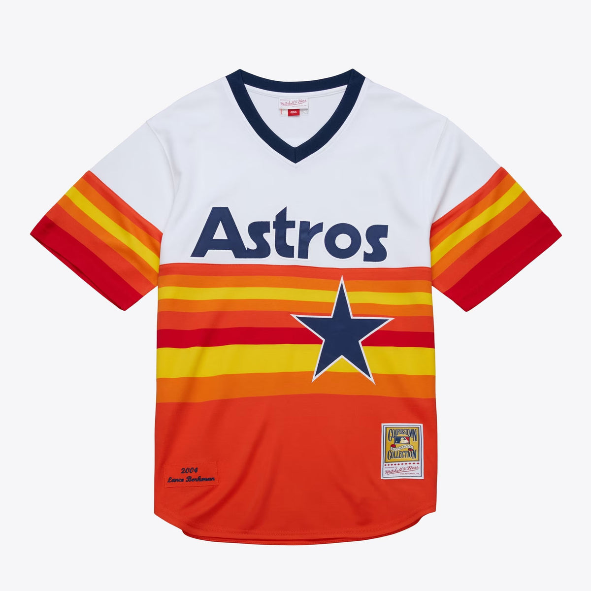 Lance Berkman Houston Astros 2004 Authentic Alternate Jersey - White