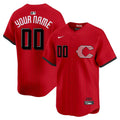 Cincinnati Reds 2026 Custom City Connect Stadium Limited Jersey - Red