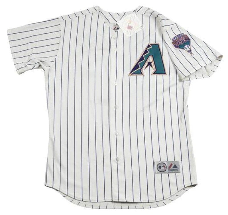 Mark Grace #17 Arizona Diamondbacks 2001 Throwback Home Limited Baseball Jersey