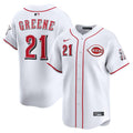 Hunter Greene #21 Cincinnati Reds Home Limited Jersey - White