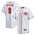 Matt Mclain #9 Cincinnati Reds Home Limited Jersey - White