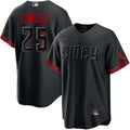 Rhett Lowder Cincinnati Reds City Connect Limited Jersey - Black