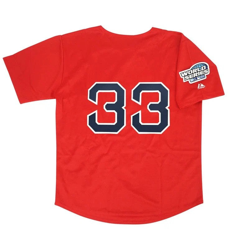 Jason Varitek Boston Red Sox 2004 World Series Alt M 2Xl Limited Jersey - Red