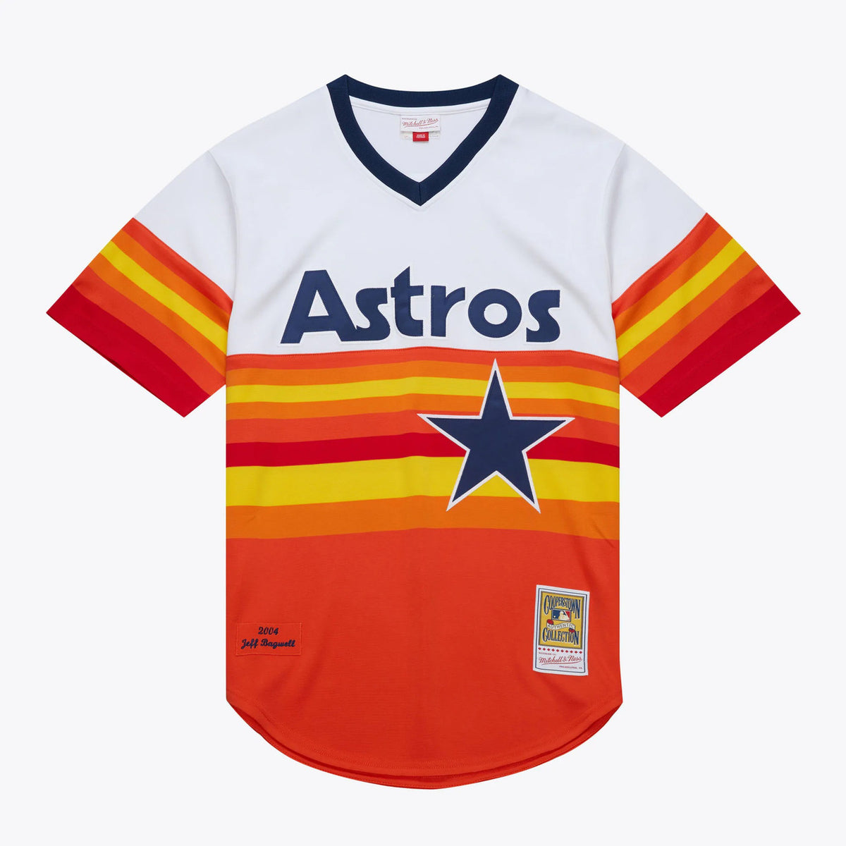 Jeff Bagwell #5 Houston Astros 2004 Authentic Alternate Jersey - White