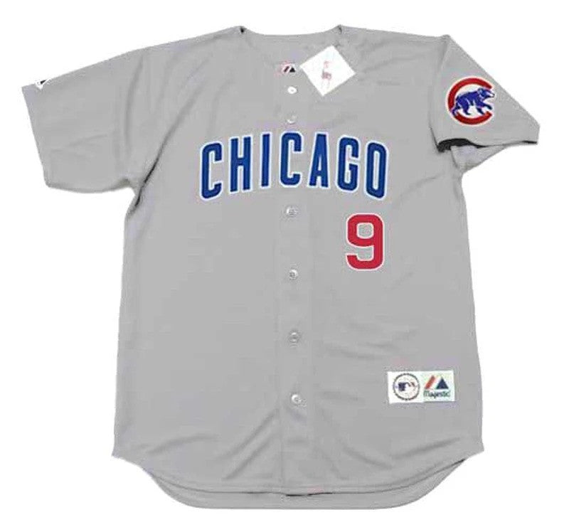 Javier Baez #9 Chicago Cubs Away Limited Baseball Jersey