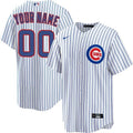 Chicago Cubs Custom Home Limited Jersey - White