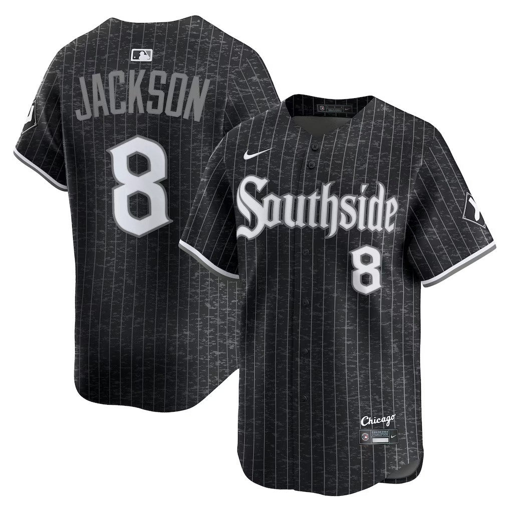 Bo Jackson #8 Chicago White Sox City Connect Limited Jersey - Black