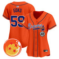 Atlanta Braves Women X Dragon Ball Vapor Premier Limited Jersey