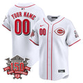 Cincinnati Reds 150Th Anniversary Patch Vapor Premier Limited Custom Jersey