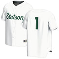 Stetson Hatters #1 Gameday Greats Youth Lightweight Baseball Fashion Limited Jersey - White