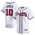 Chipper Jones #10 Atlanta Braves Home Retired Limited Player Jersey - White