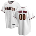 Arizona Diamondbacks Custom Home Limited Jersey - White