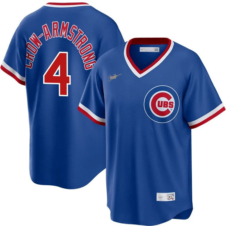 Pete Crow Armstrong #4 Chicago Cubs 1994 Cooperstown Limited Jersey - Royal