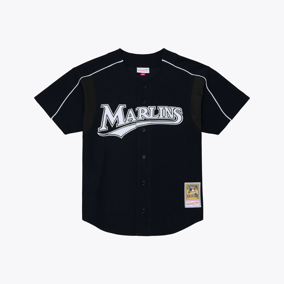Miguel Cabrera #24 Florida Marlins 2003 Authentic Batting Practice Jersey - Black
