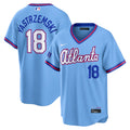 Mike Yastrzemski #5 Atlanta Braves Nike 2026 City Connect Stadium Limited Jersey - Powder Blue