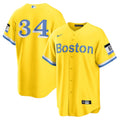 David Ortiz #34 Boston Red Sox Retired Player City Connect Limited Jersey - Gold