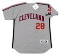 Cory Snyder Cleveland Indians 1989 Away Limited Baseball Throwback Baseball Jersey