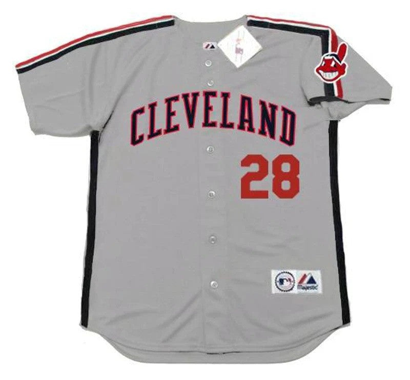 Cory Snyder Cleveland Indians 1989 Away Limited Baseball Throwback Baseball Jersey