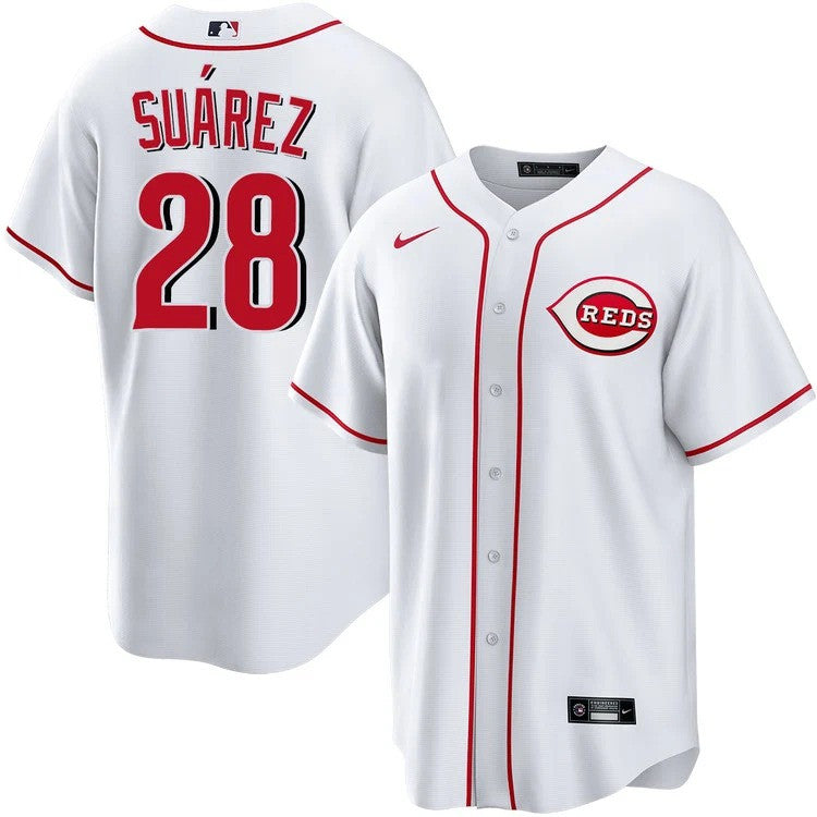 Eugenio Suarez #7 Cincinnati Reds Home Limited Jersey - White