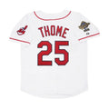 Jim Thome #25 Cleveland Indians 1995 Home World Series Limited Jersey - White