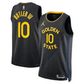 Golden State Warriors Jordan Brand 2024/25 Statement Edition Swingman Jersey - Black - Jimmy Butler III - Unisex