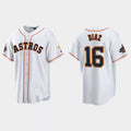 Aledmys Diaz #16 Houston Astros 2023 Program C White Stitches Baseba Limited Jersey - Gold
