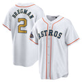 Alex Bregman #2 Houston Astros 2023 C Whit Limited Player Jersey - Gold