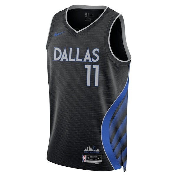 Dallas Mavericks Nike 2025/26 City Edition Swingman Jersey - Black - Kyrie Irving - Unisex