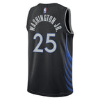 Dallas Mavericks Nike 2025/26 City Edition Swingman Jersey - Black - P.J. Washington Jr. - Unisex