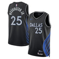 Dallas Mavericks Nike 2025/26 City Edition Swingman Jersey - Black - P.J. Washington Jr. - Unisex