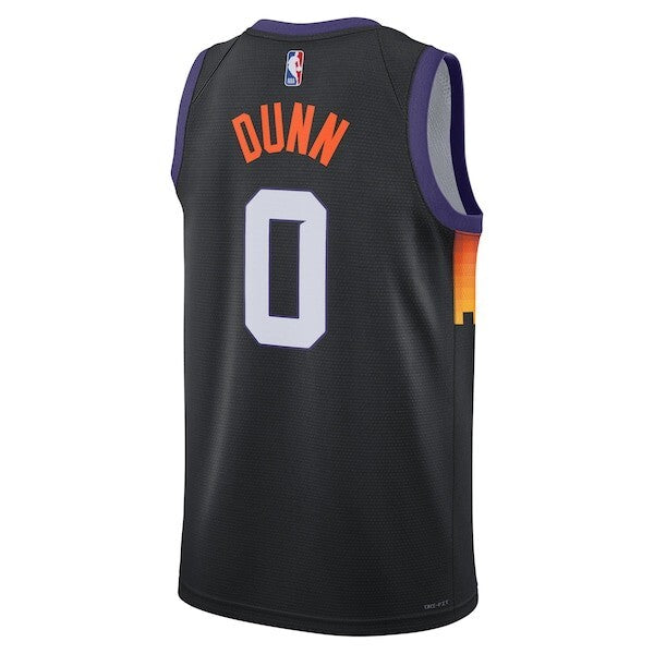 Phoenix Suns Nike 2025/26 City Edition Swingman Jersey - Black - Ryan Dunn - Unisex