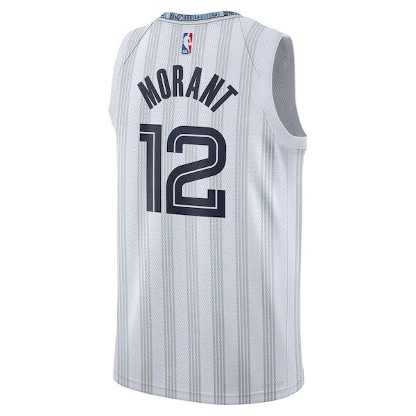 Memphis Grizzlies Nike 2025/26 City Edition Swingman Jersey - Gray - Ja Morant - Unisex