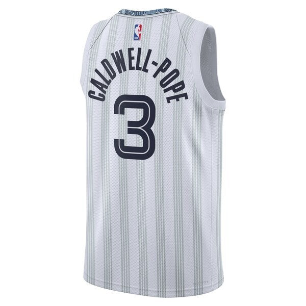 Memphis Grizzlies Nike 2025/26 City Edition Swingman Jersey - Gray - Kentavious Caldwell-Pope - Unisex