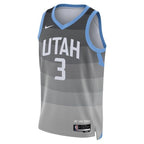 Utah Jazz Nike 2025/26 City Edition Swingman Jersey - Gray - Keyonte George - Unisex