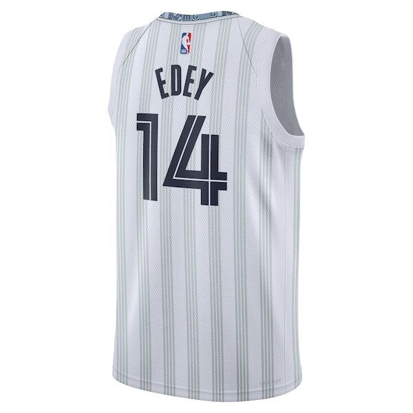 Memphis Grizzlies Nike 2025/26 City Edition Swingman Jersey - Gray - Zach Edey - Unisex