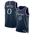 Philadelphia 76ers Nike 2025/26 City Edition Swingman Jersey - Navy - Tyrese Maxey - Unisex