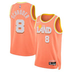 Nike Cleveland Cavaliers 2025/26 City Edition Swingman Jersey - Orange - Dennis Schröder - Unisex